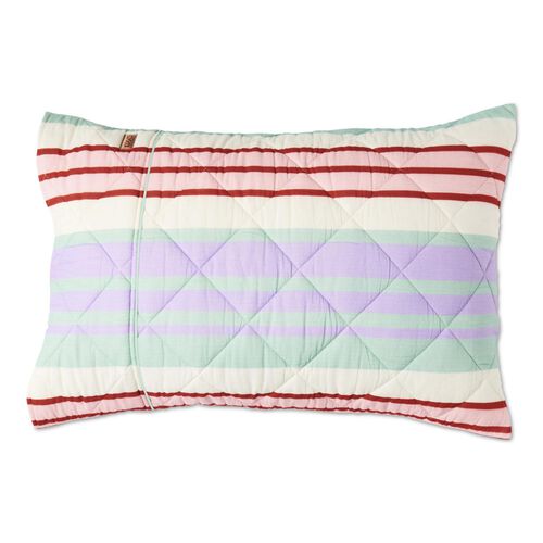Kip&Co Island Delight Organic Cotton Quilted Pillowcases 2P Std Set